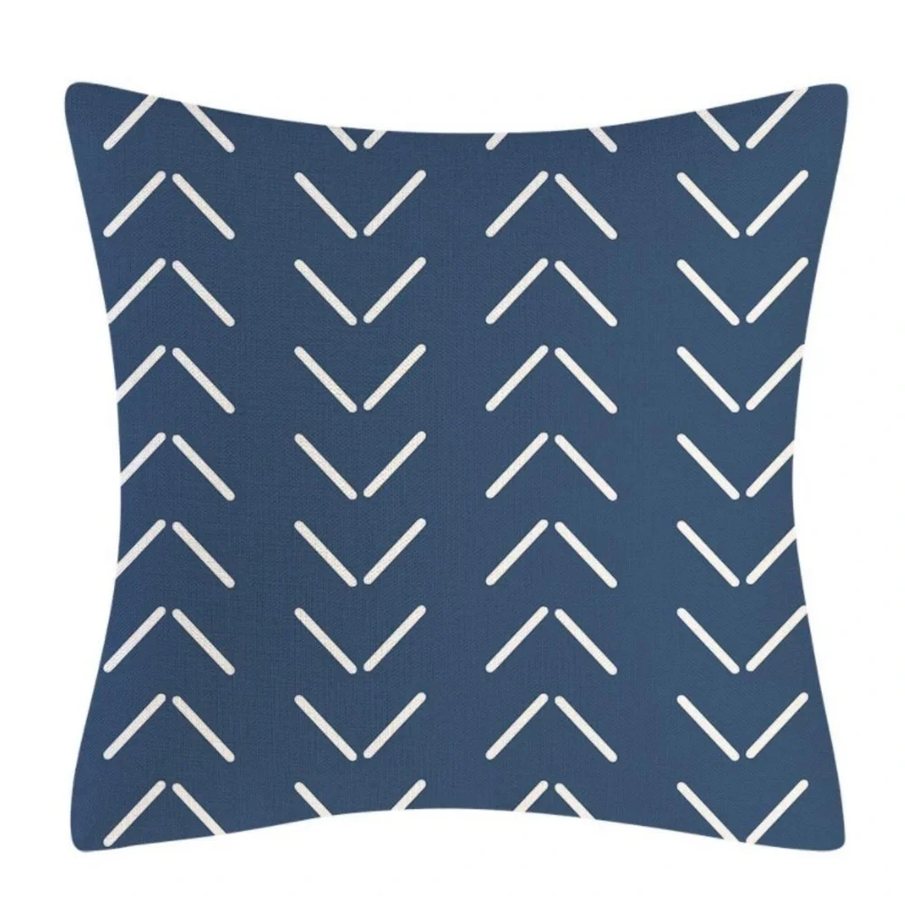 Luxury Home | Chic Blue Home Sweet Home Mix n' Match Throw Pillow Covers